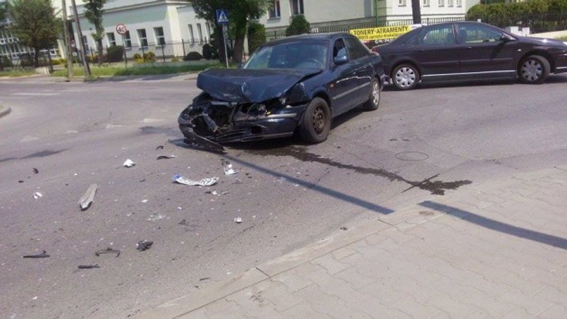 Wypadek na ul. Kilińskiego (materiał od Telewidza)