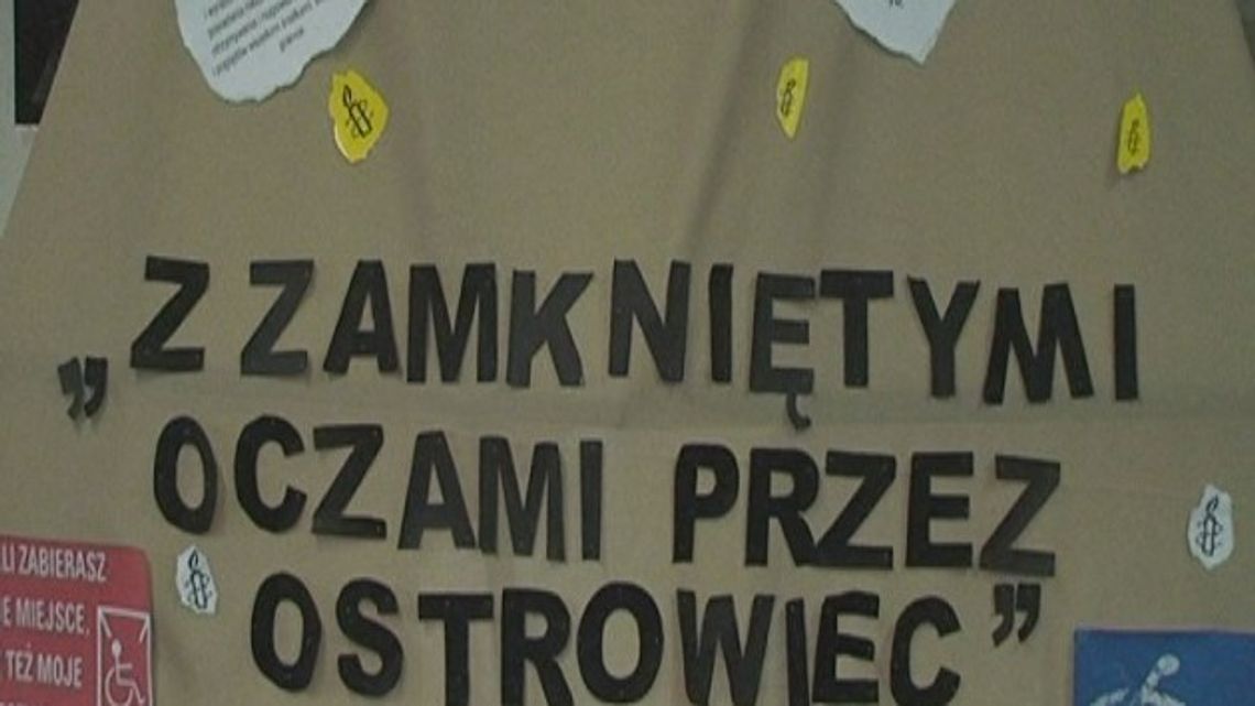 &quot;Z zamkniętymi oczami przez Ostrowiec&quot;