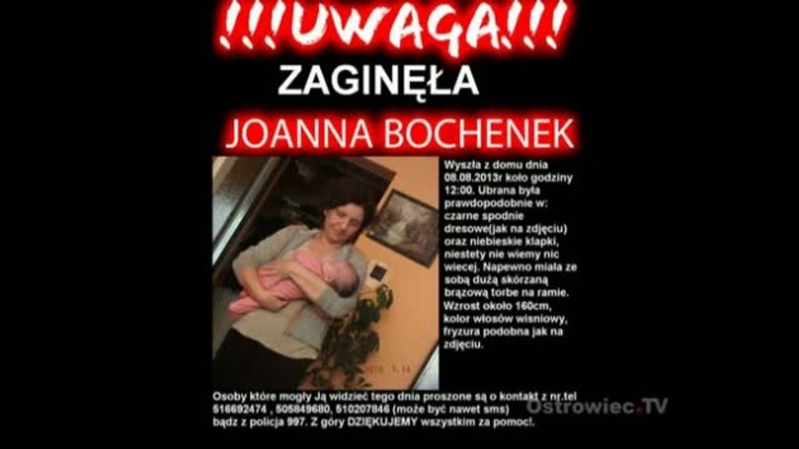 Zaginęła Joanna Bochenek