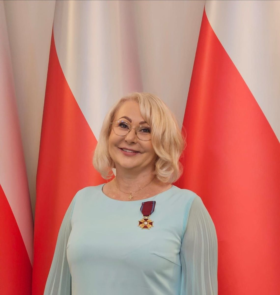 ZAWICHOST | Burmistrz odznaczona Złotym Krzyżem Zasługi