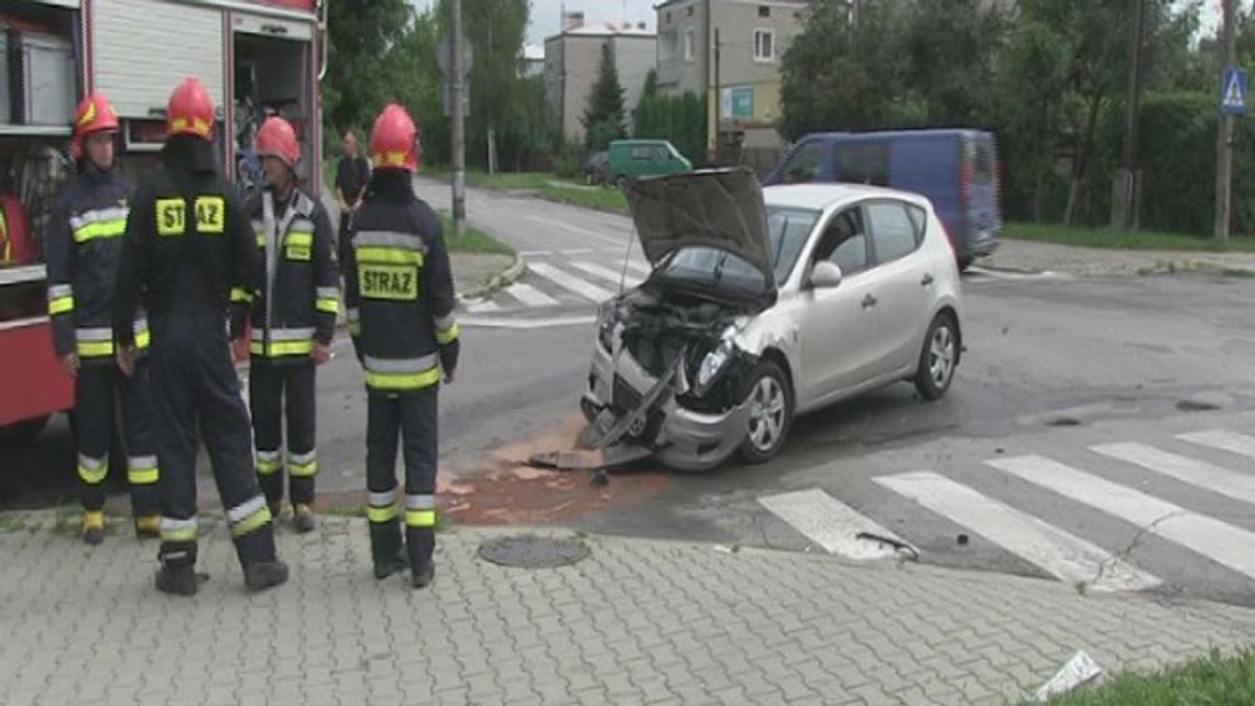 Zderzenie na skrzyżowaniu Zderzenie na skrzyżowaniu