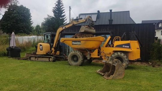 Jan Bukowski Roboty Ziemne Koparka