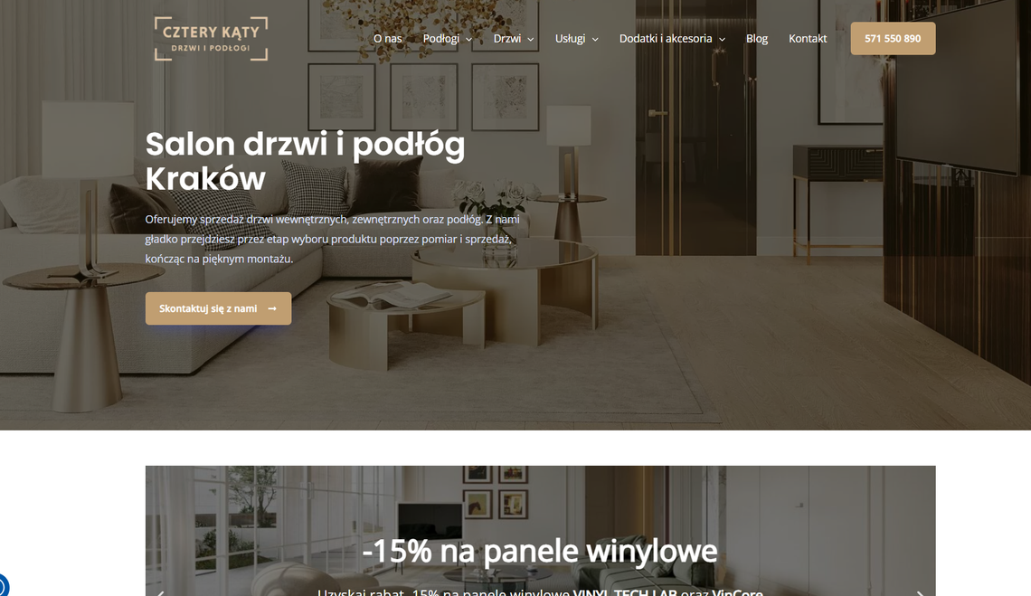 Cztery Kąty - salon drzwi i podłóg Cztery Kąty - salon drzwi i podłóg