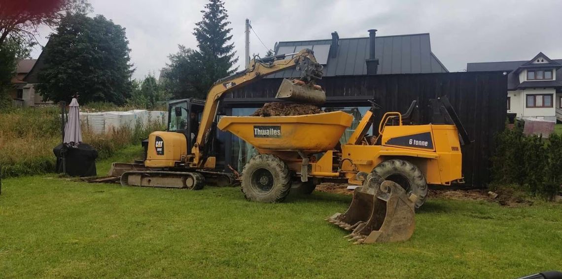 Jan Bukowski Roboty Ziemne Koparka