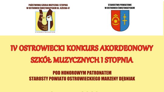 IV Ostrowiecki Konkurs Akordeonowy Szkół Muzycznych I stopnia