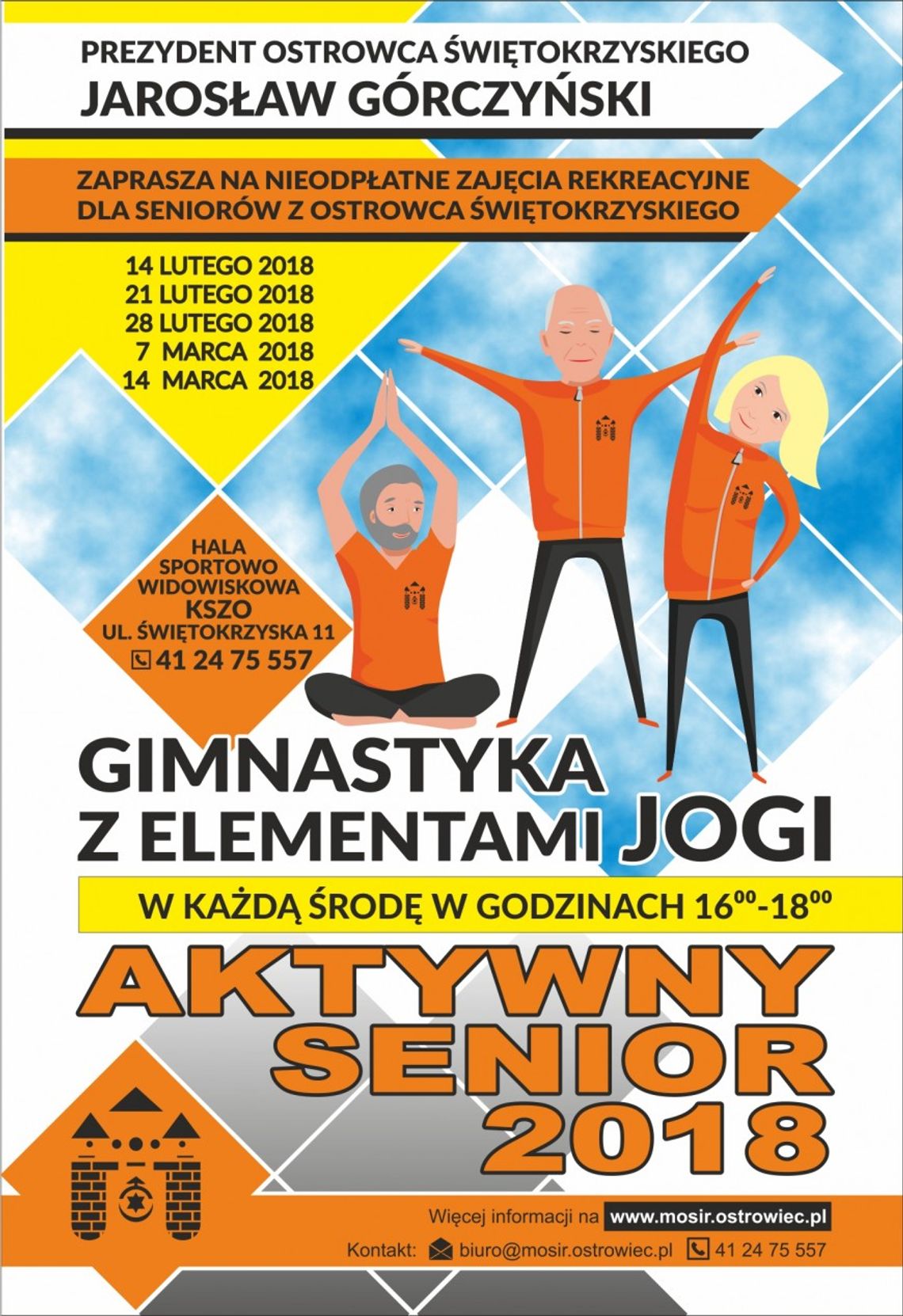 Aktywny Senior 2018 - Gimnastyka z elementami Jogi