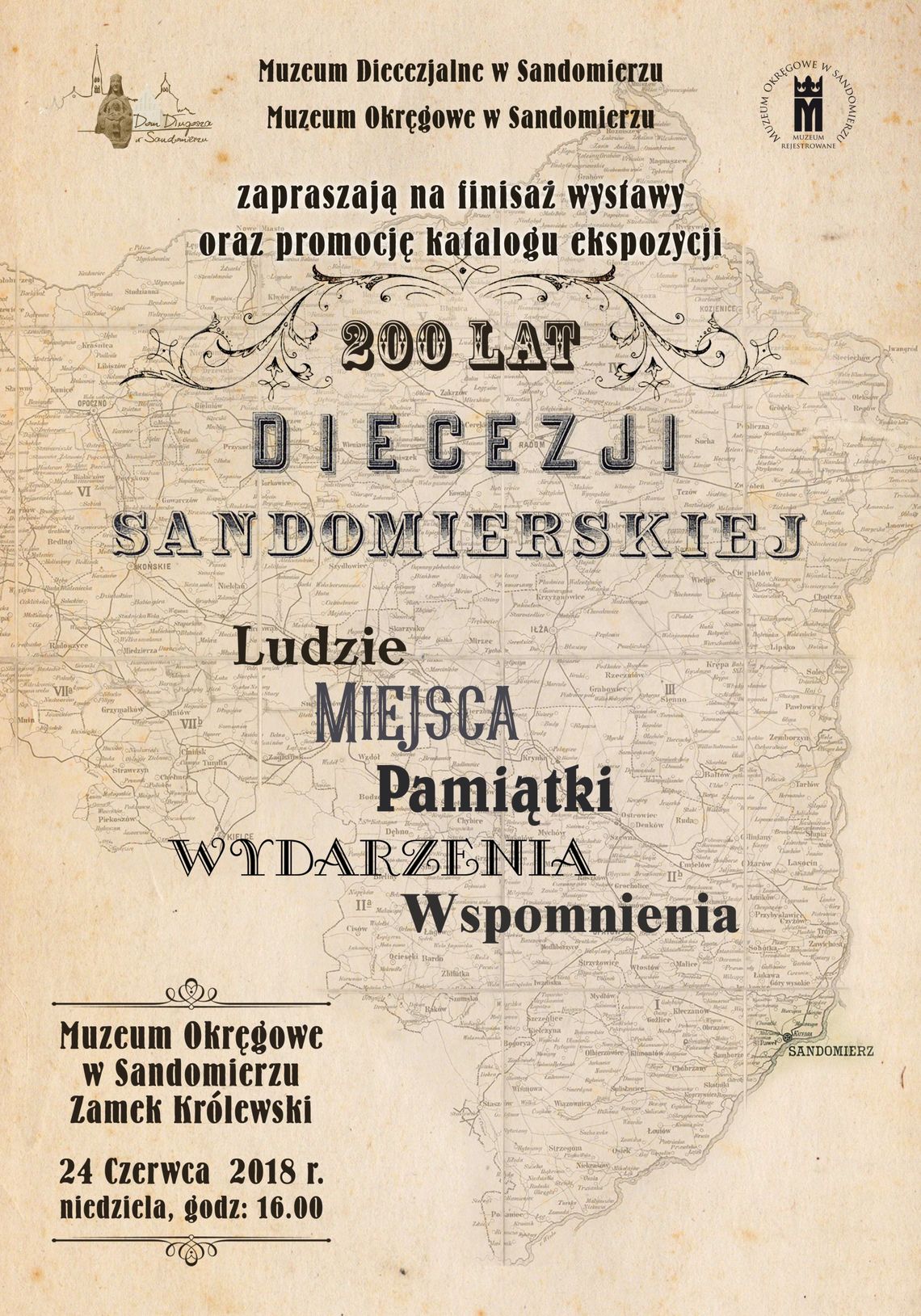 Finisaż wystawy "200 lat Diecezji Sandomierskiej - Ludzie, Miejsca, Pamiątki, Wydarzenia, Wspomnienia” 