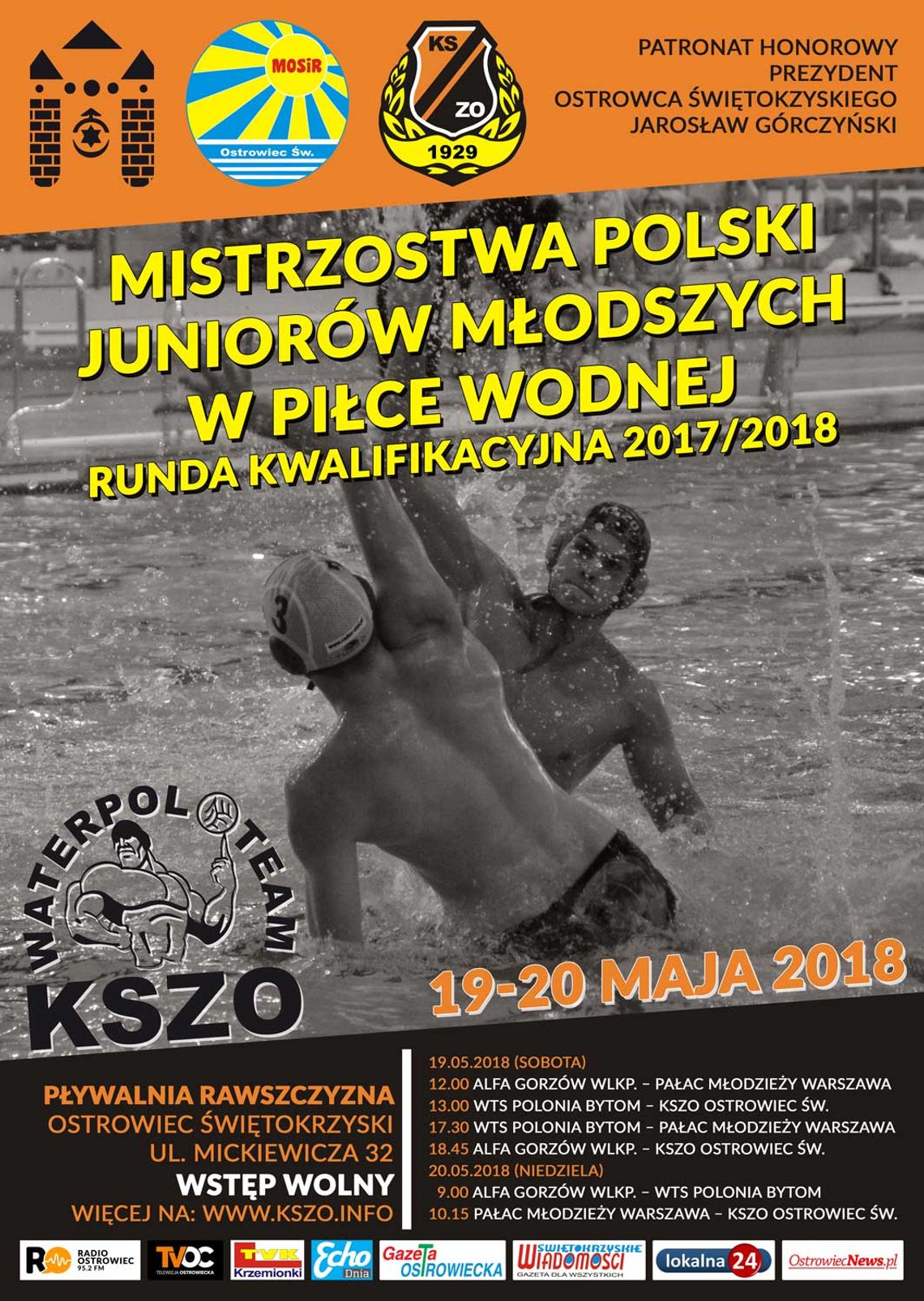 Mistrzostwa Polski Juniorów Młodszych w Piłce Wodnej