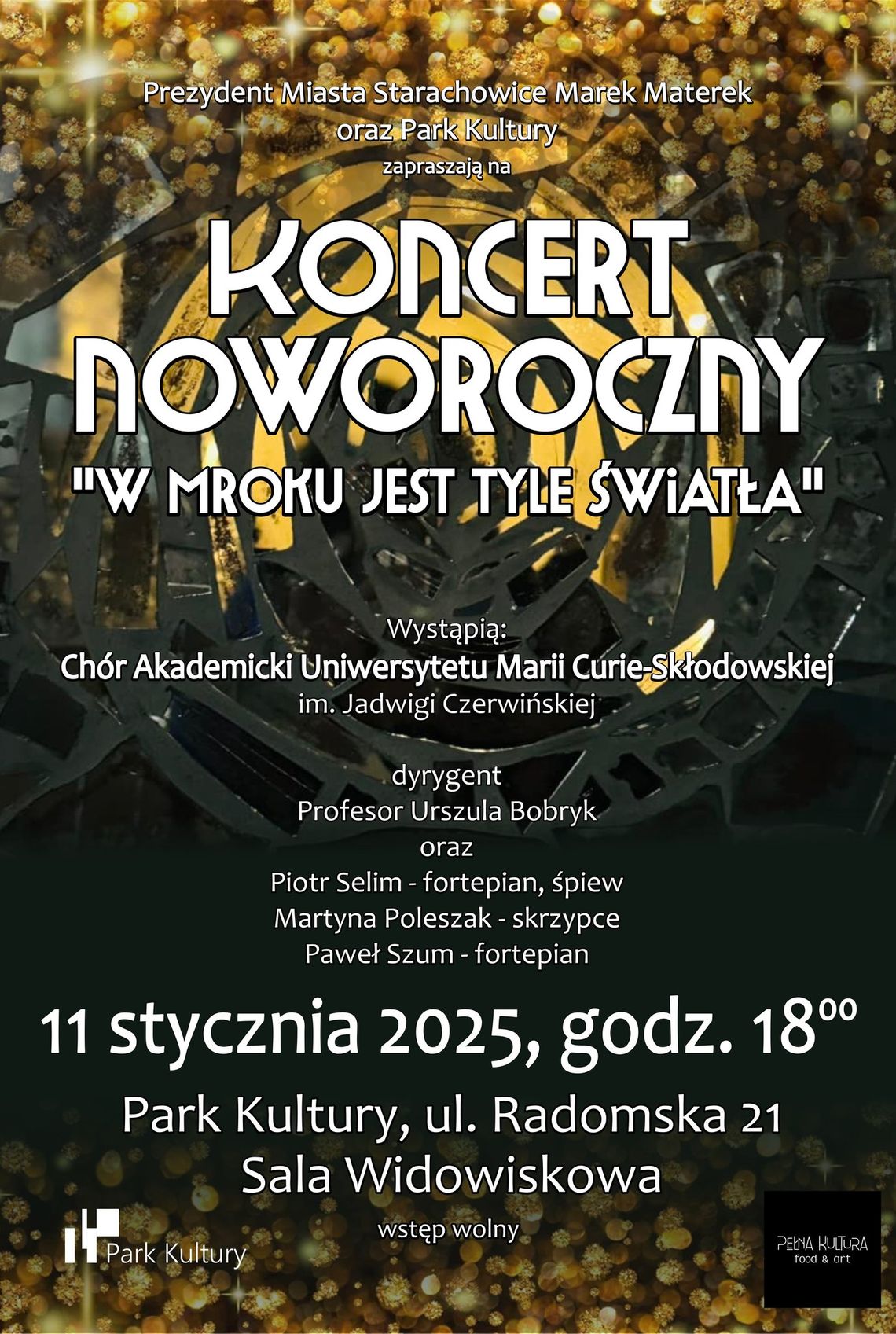 Muzyczna podróż w Nowy Rok – wyjątkowy koncert w Parku Kultury Muzyczna podróż w Nowy Rok – wyjątkowy koncert w Parku Kultury
