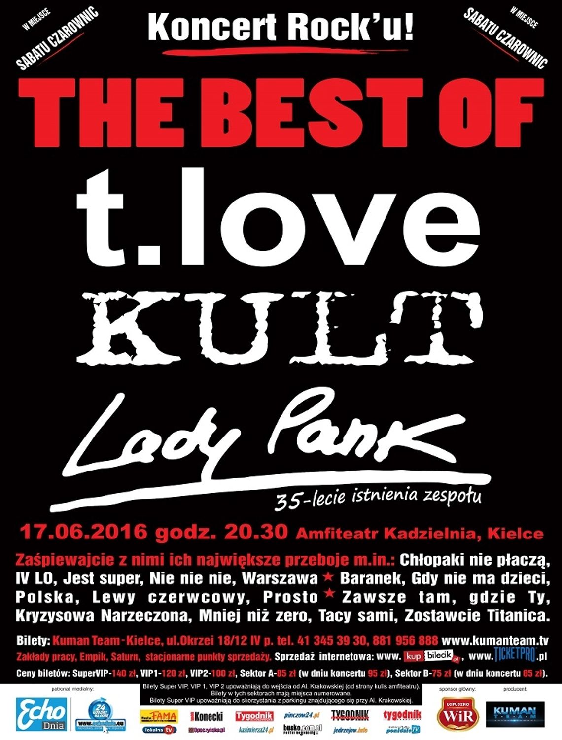 The Best Of - T. LOVE, KULT, LADY PANK