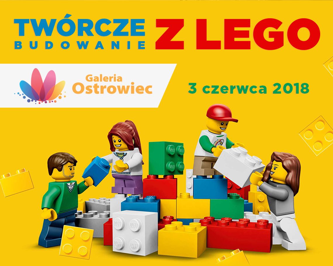 Twórcze budowanie z LEGO w Galerii Ostrowiec