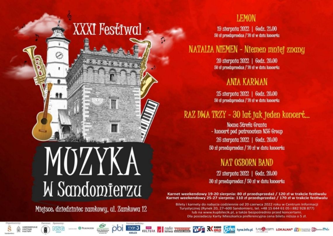 XXXI Festiwal Muzyka w Sandomierzu