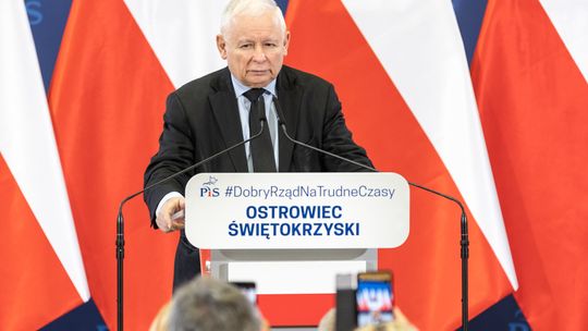 Prezes Jarosław Kaczyński w Ostrowcu Świętokrzyskim