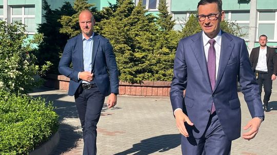 Mateusz Morawiecki w Ostrowcu Świętokrzyskim
