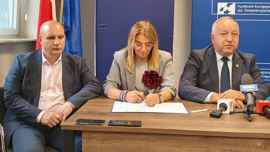 Podpisanie umów na ważne inwestycje