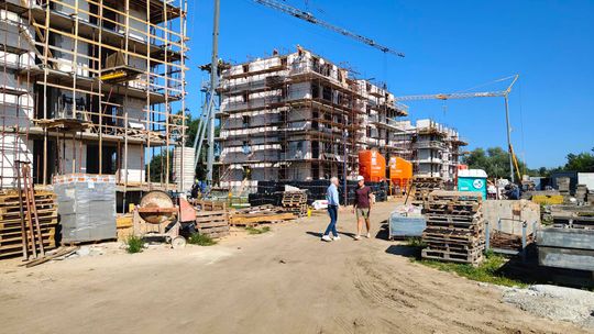 Bloki przy Hubalczyków nabierają kształtów