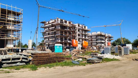 90 nowych mieszkań komunalnych powstaje przy ul. Hubalczyków w Ostrowcu Świętokrzyskim.