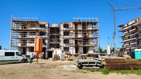 90 nowych mieszkań komunalnych powstaje przy ul. Hubalczyków w Ostrowcu Świętokrzyskim.