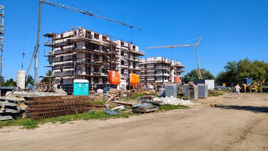 90 nowych mieszkań komunalnych powstaje przy ul. Hubalczyków w Ostrowcu Świętokrzyskim.