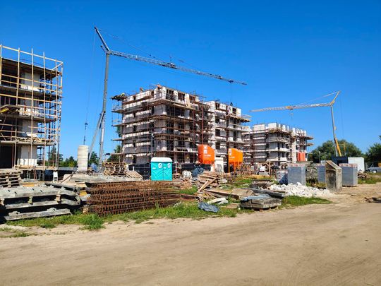 Budowa przy Hubalczyków nabiera tempa