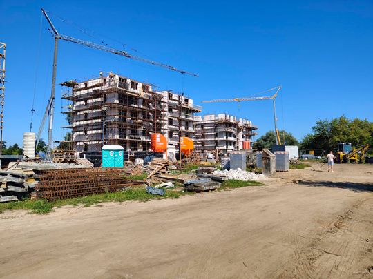 Budowa przy Hubalczyków nabiera tempa